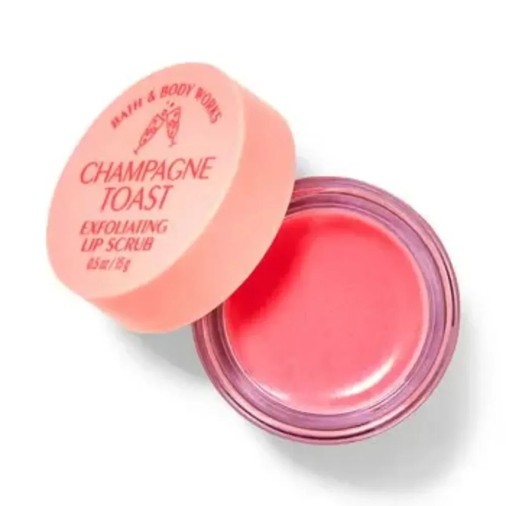 Bundle Bath&Body Works Champagne Toast Nourishing Lip Mask&Exfoliating Lip Scrub